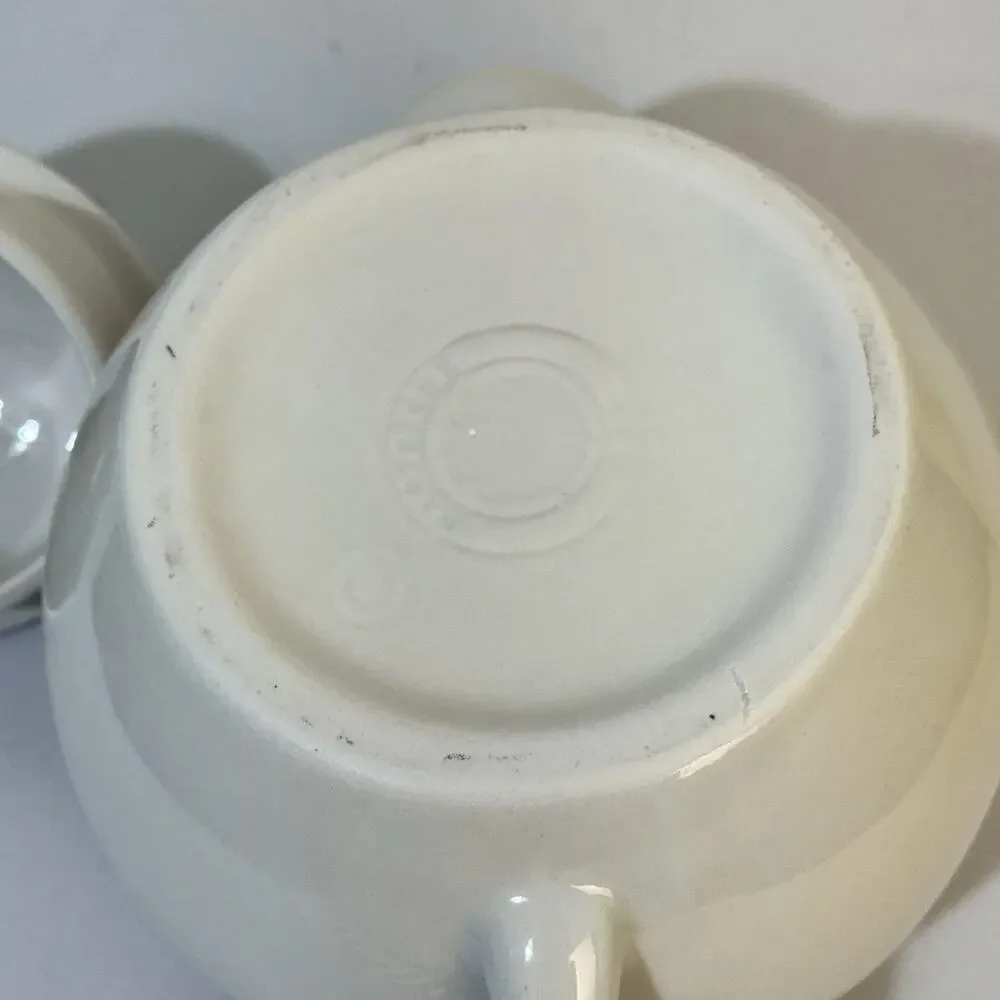 VTG Hartstone Pottery USA Ceramic Golden Delicious Apple Stoneware Tea Pot 6-Cup